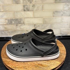 Crocs Crocband Black Slip-On Clogs